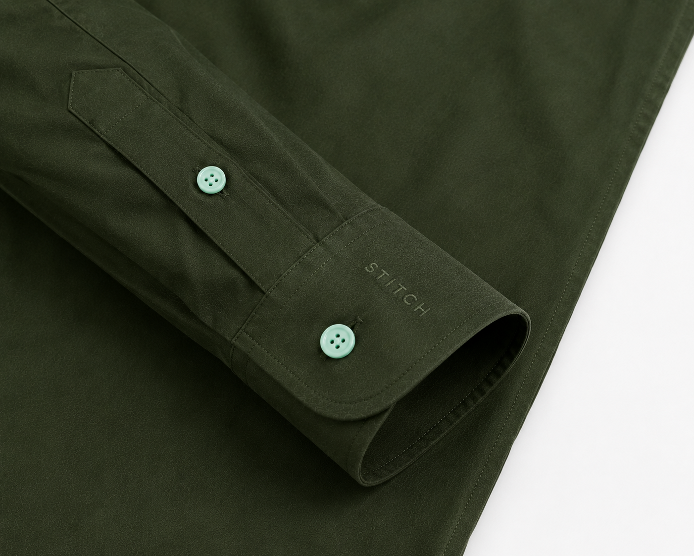 STITCH Olive Green Shirt
